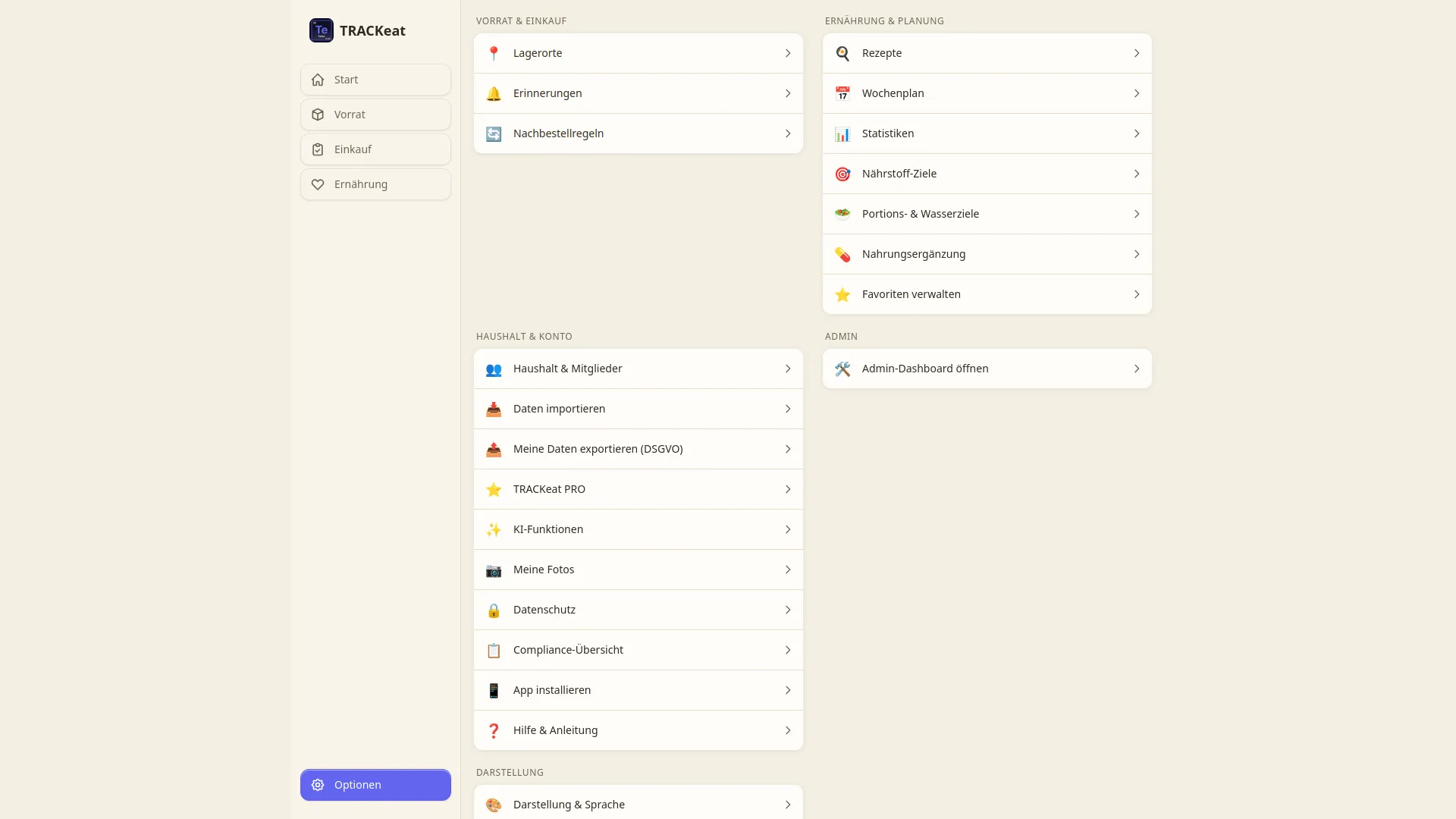 TRACKeat Screenshot 8